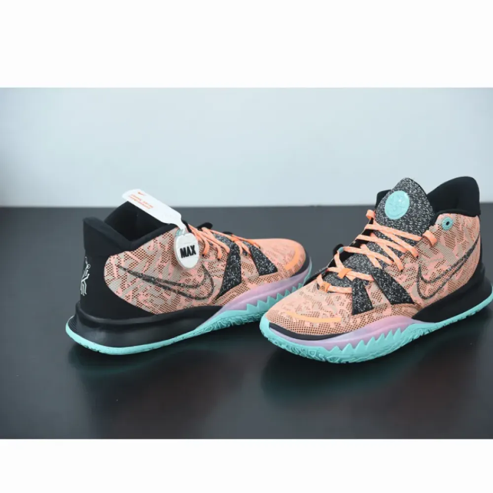 Nike Kyrie 7 “Play for the Future” Atomic Orange/Tropical Twist-Black  DD1447-800