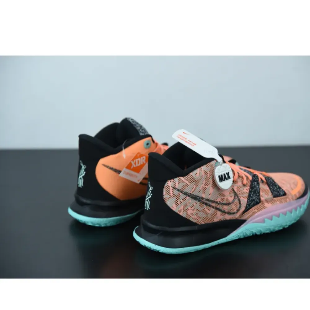 Nike Kyrie 7 “Play for the Future” Atomic Orange/Tropical Twist-Black  DD1447-800
