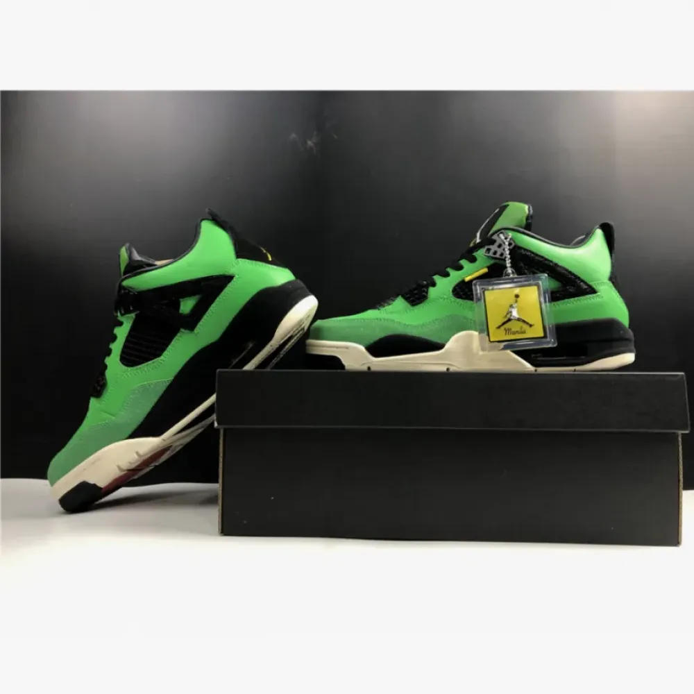 Air Jordan 4 (IV) Retro “Manila” Green Black