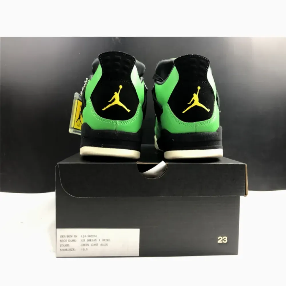 Air Jordan 4 (IV) Retro “Manila” Green Black