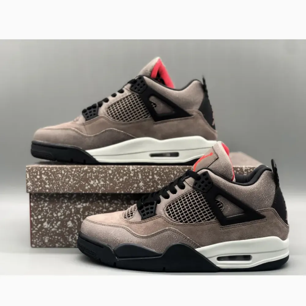 Air Jordan 4 (IV) Retro Taupe Haze/Oil Grey/Off White/Infrared 23