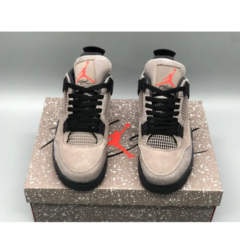 Air Jordan 4 (IV) Retro Taupe Haze/Oil Grey/Off White/Infrared 23