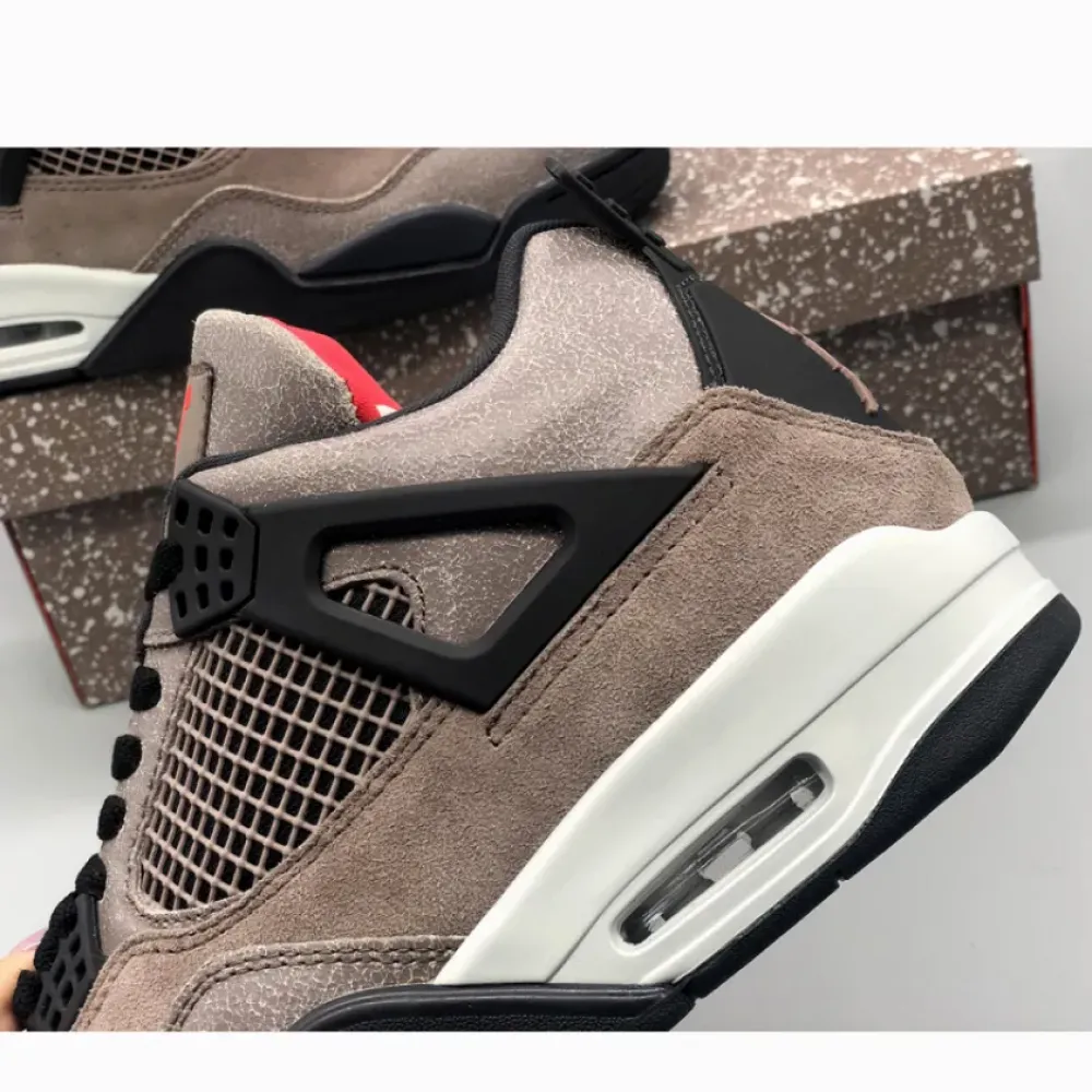 Air Jordan 4 (IV) Retro Taupe Haze/Oil Grey/Off White/Infrared 23