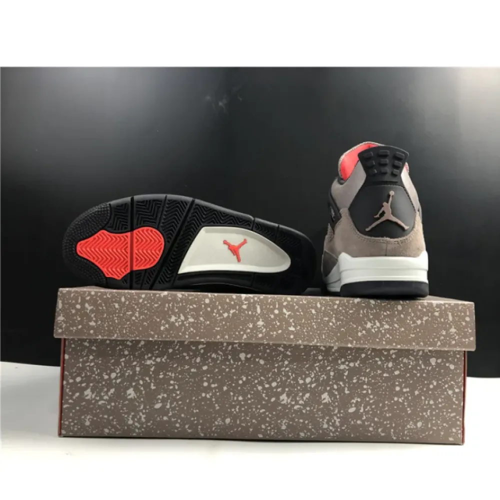 Air Jordan 4 (IV) Retro Taupe Haze/Oil Grey/Off White/Infrared 23