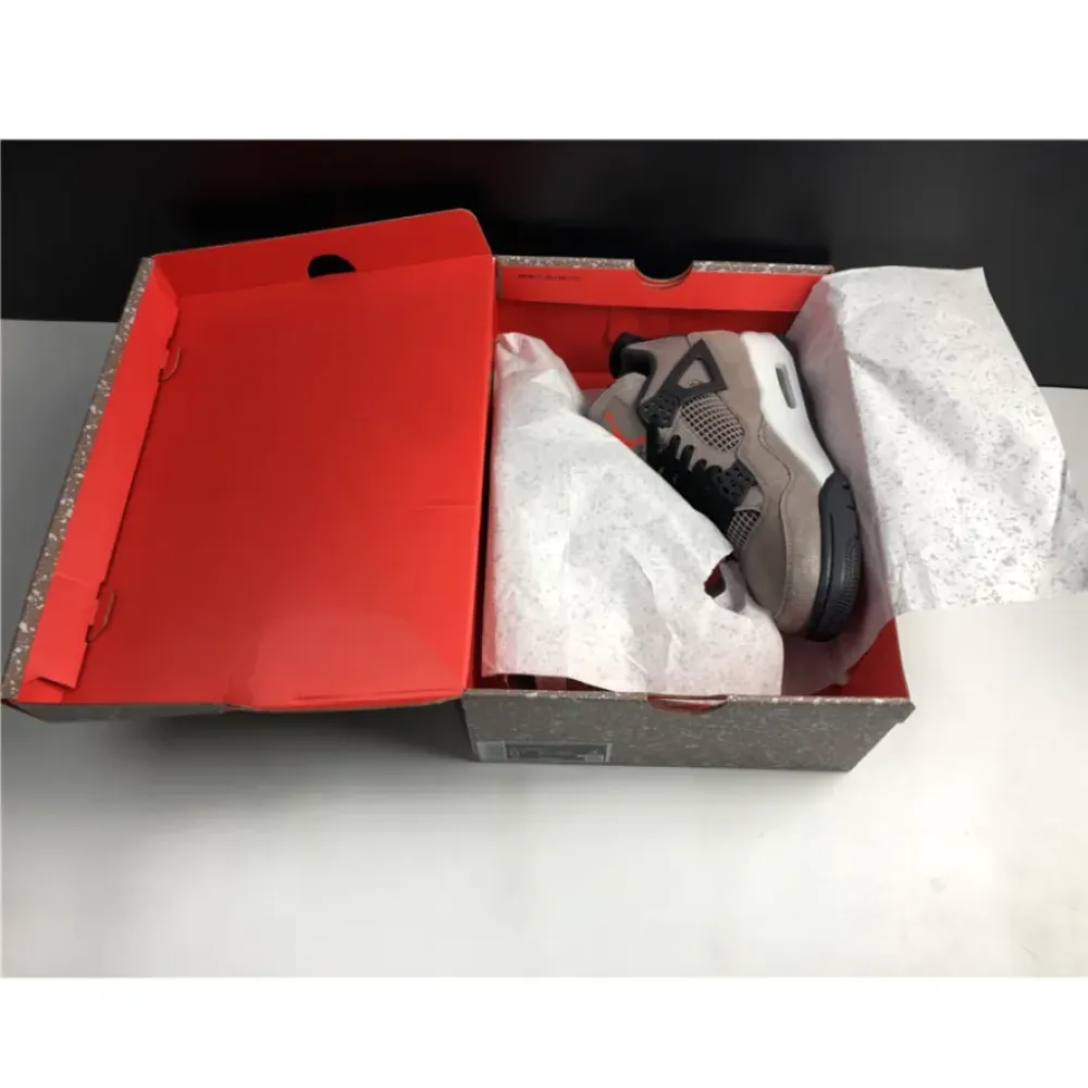 Air Jordan 4 (IV) Retro Taupe Haze/Oil Grey/Off White/Infrared 23
