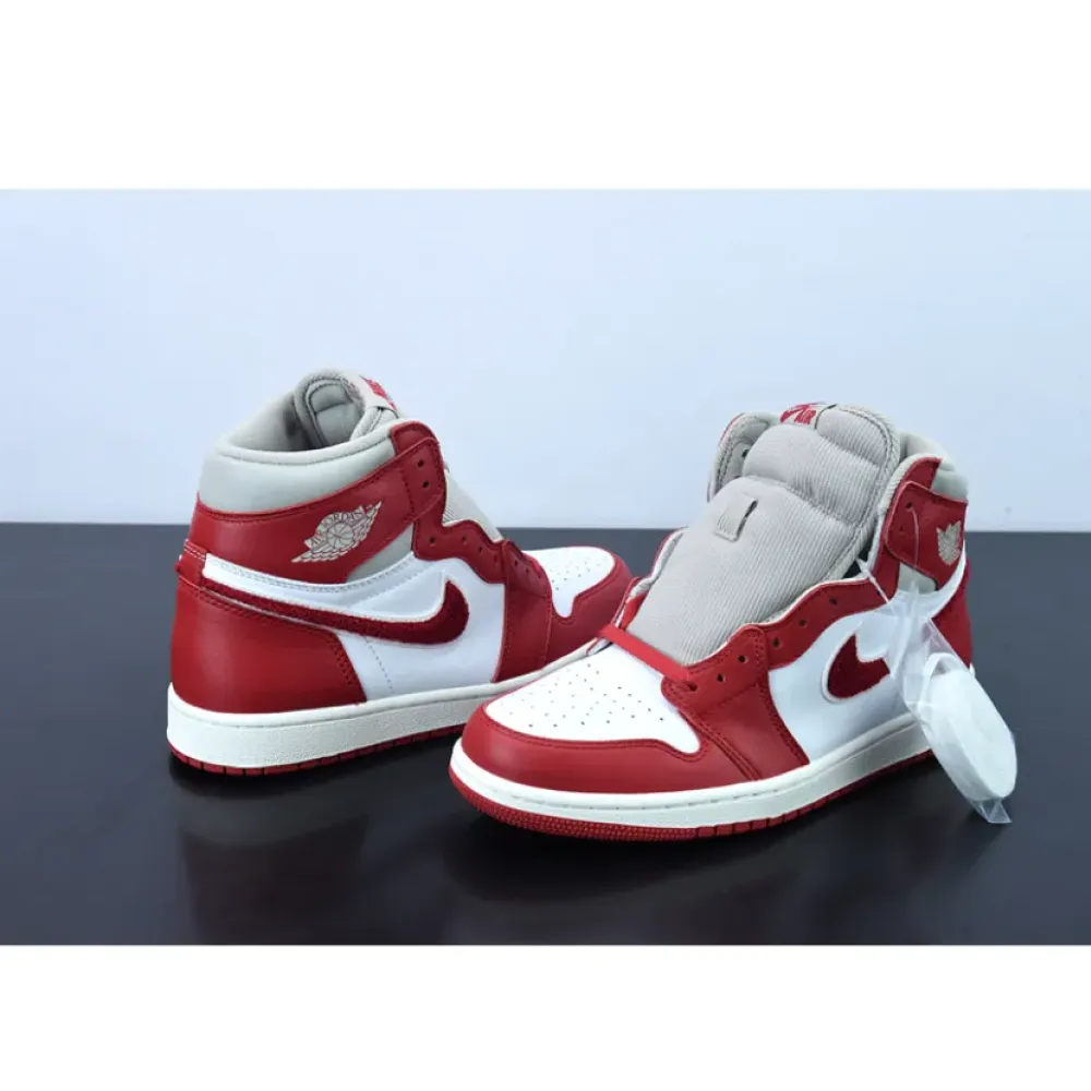 Air Jordan 1 Retro High OG ‘Chenille’ Light Iron Ore/Varsity Red-Sail DJ4891-061