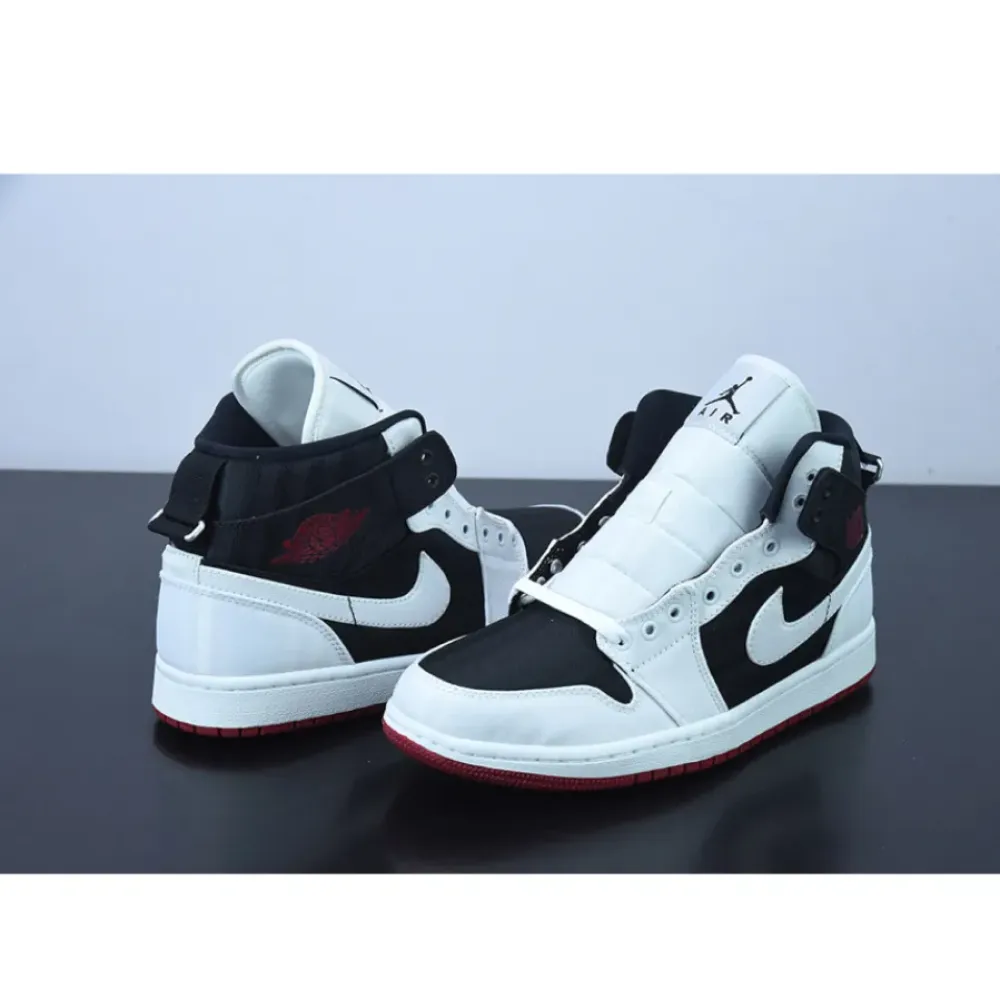 Air Jordan 1 Mid SE Utility Black/White-Gym Red  DD9338-016