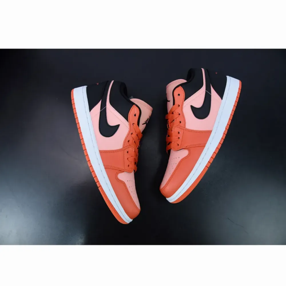 Air Jordan 1 Low Orange Black  DM3379-600