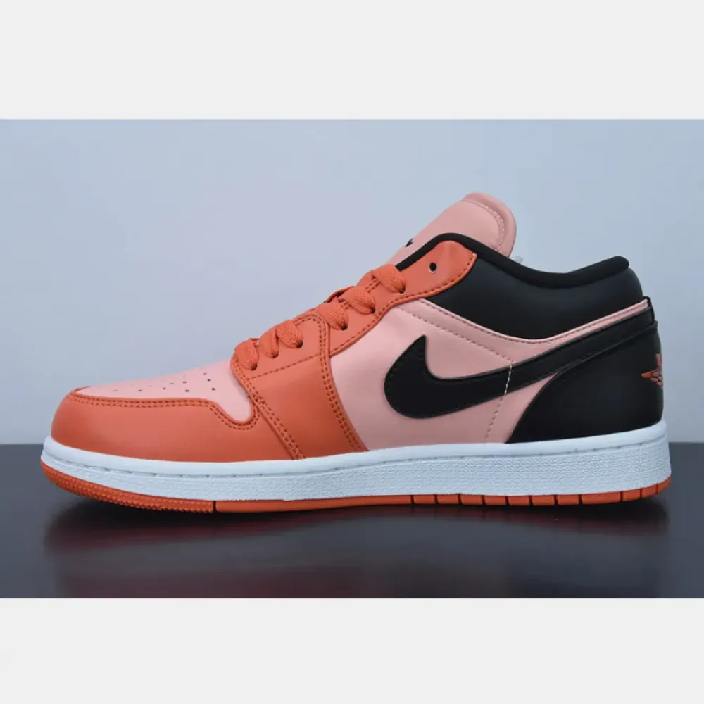 Air Jordan 1 Low Orange Black  DM3379-600