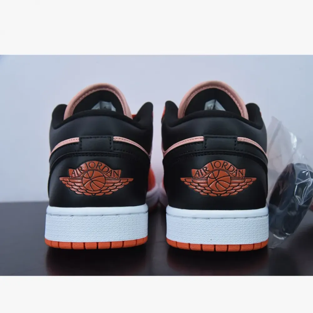 Air Jordan 1 Low Orange Black  DM3379-600
