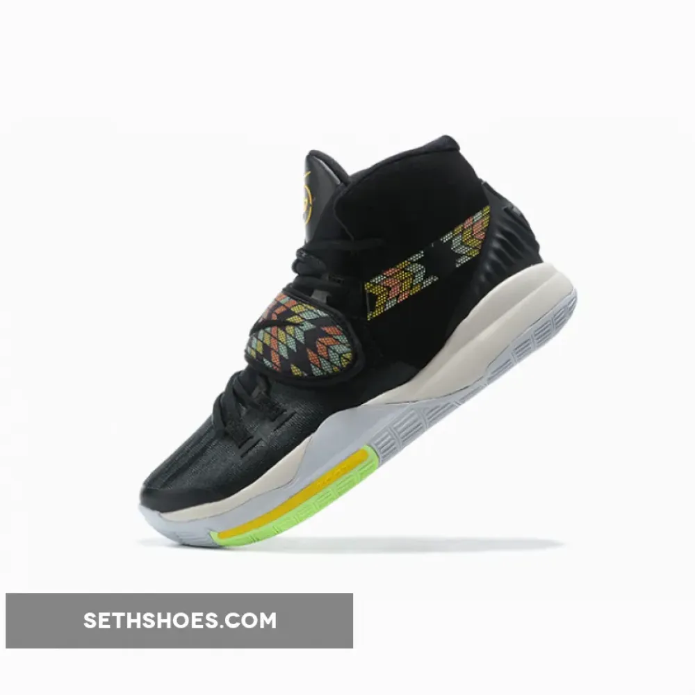 Nike Kyrie 6 “N7” Black/Pure Platinum/Citron Pulse  DA1348-001