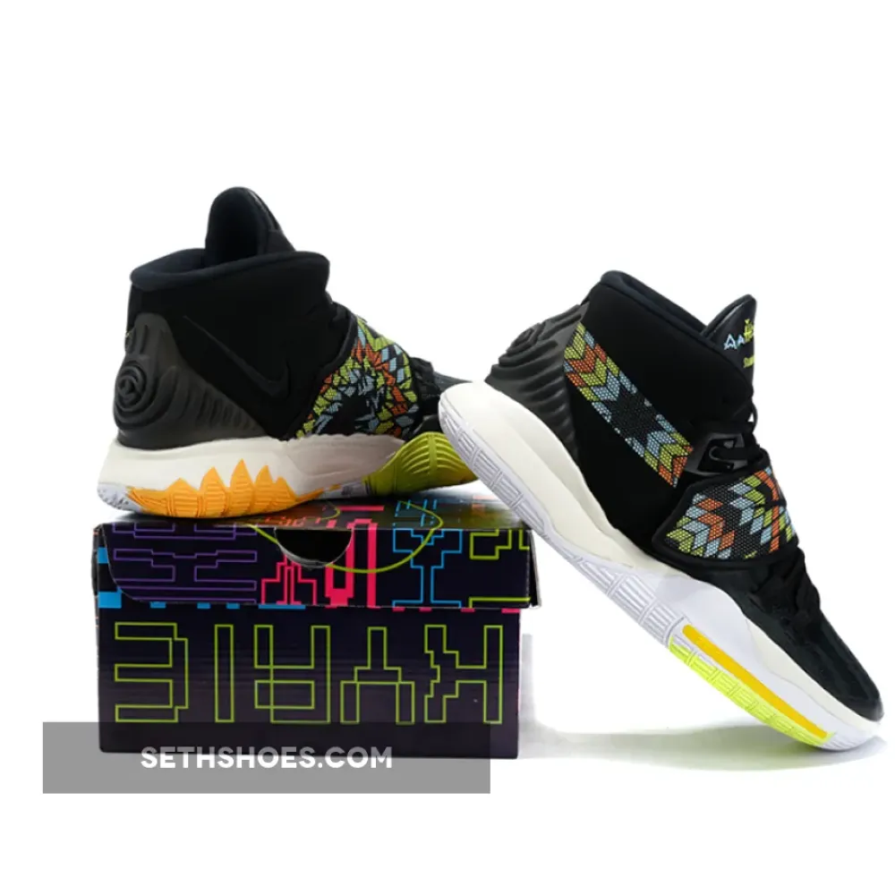 Nike Kyrie 6 “N7” Black/Pure Platinum/Citron Pulse  DA1348-001