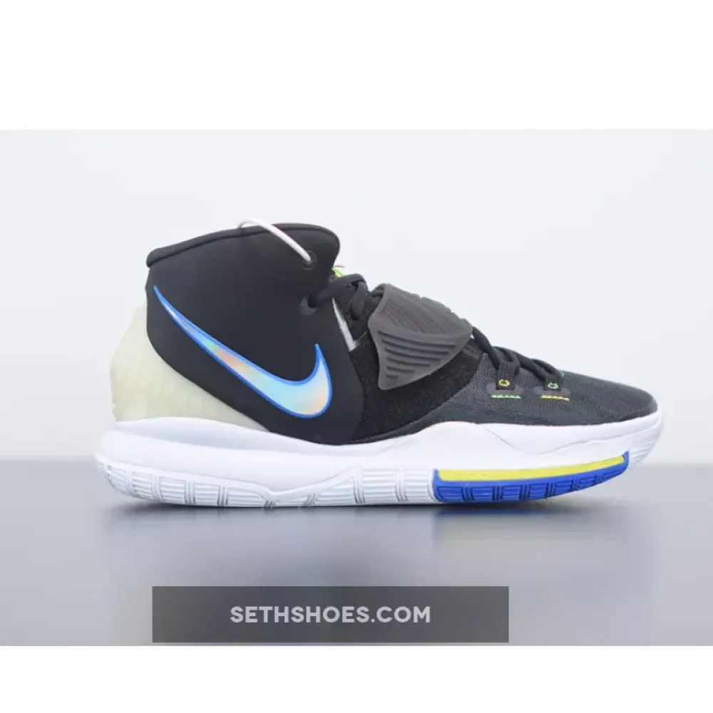 Nike Kyrie 6 “Shutter Shades” Black/White-Soar-Dynamic Yellow  BQ4630-004