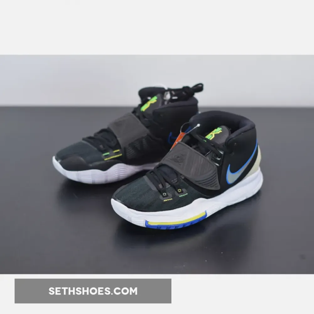 Nike Kyrie 6 “Shutter Shades” Black/White-Soar-Dynamic Yellow  BQ4630-004