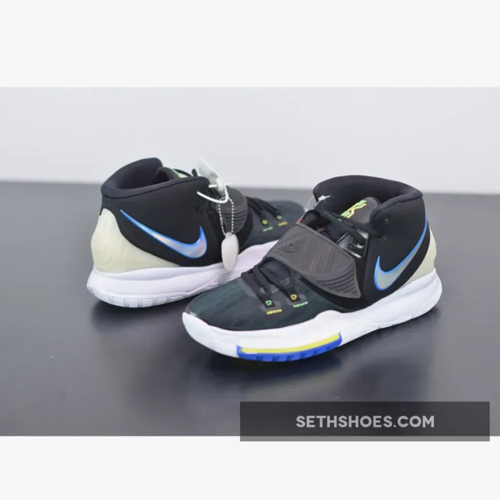 Nike Kyrie 6 “Shutter Shades” Black/White-Soar-Dynamic Yellow  BQ4630-004