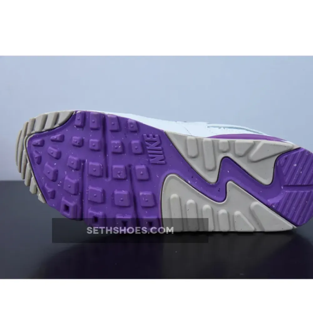 Nike Air Max 90 Easter White/Multi-Purple Nebula  CJ0623-100