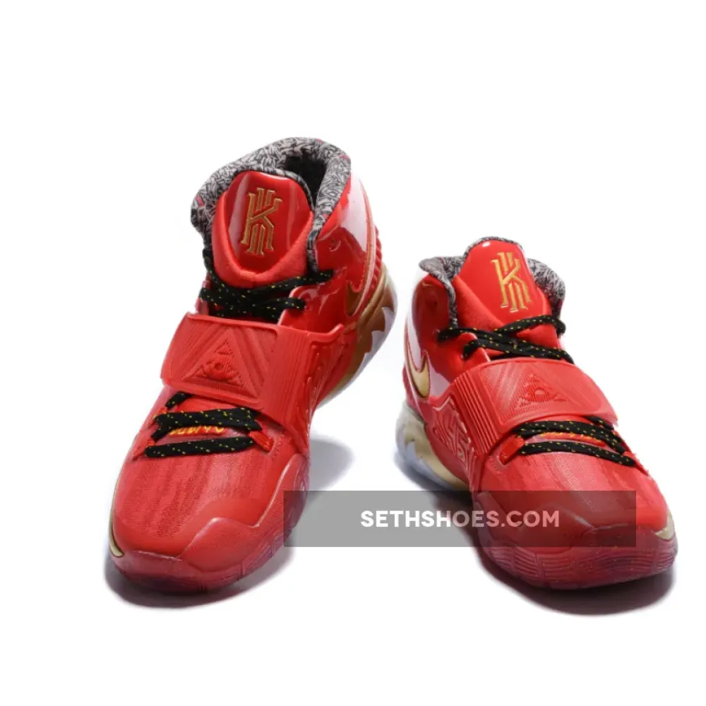 Nike Kyrie 6 “All-Star Trophies” Red Gold  CD5026-900