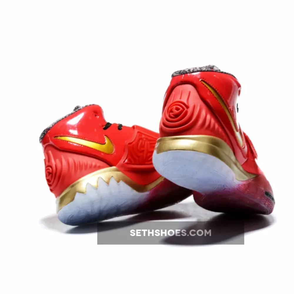Nike Kyrie 6 “All-Star Trophies” Red Gold  CD5026-900