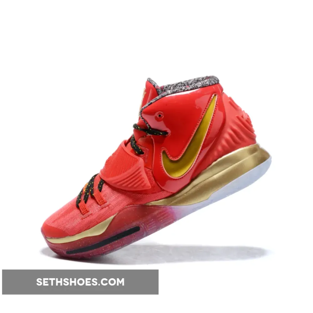 Nike Kyrie 6 “All-Star Trophies” Red Gold  CD5026-900