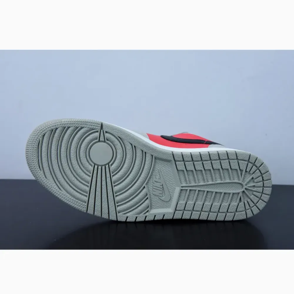 Air Jordan 1 Low Light Iron Ore/Black-Siren Red  DC0774-060