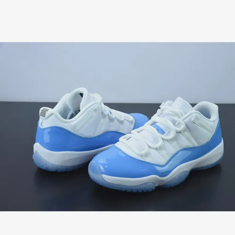 Air Jordan 11 Low “Columbia Blue” White/University Blue  528895-106