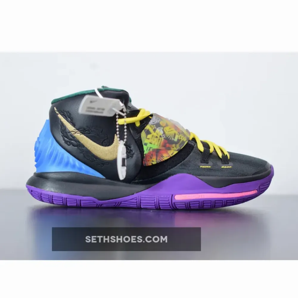 Nike Kyrie 6 “CNY” Black/Multi-Color  CD5029-001