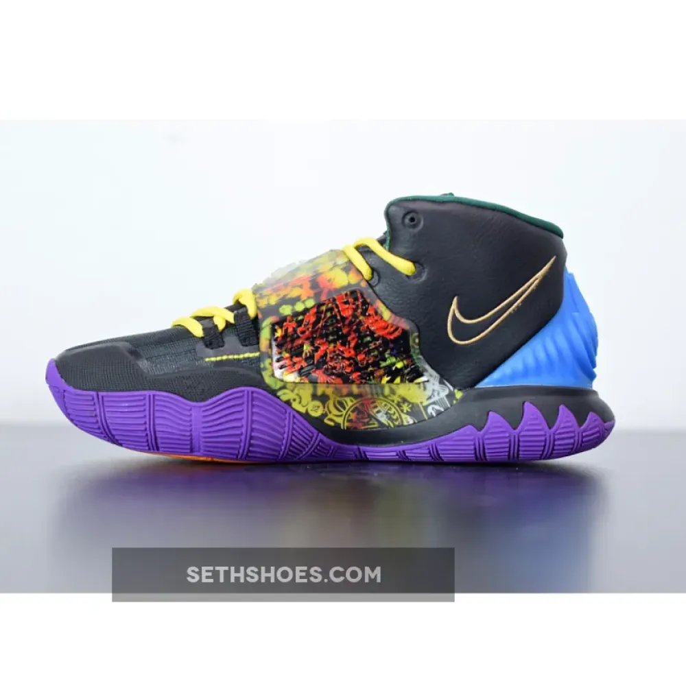 Nike Kyrie 6 “CNY” Black/Multi-Color  CD5029-001