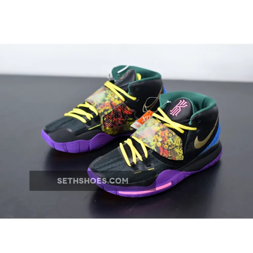 Nike Kyrie 6 “CNY” Black/Multi-Color  CD5029-001