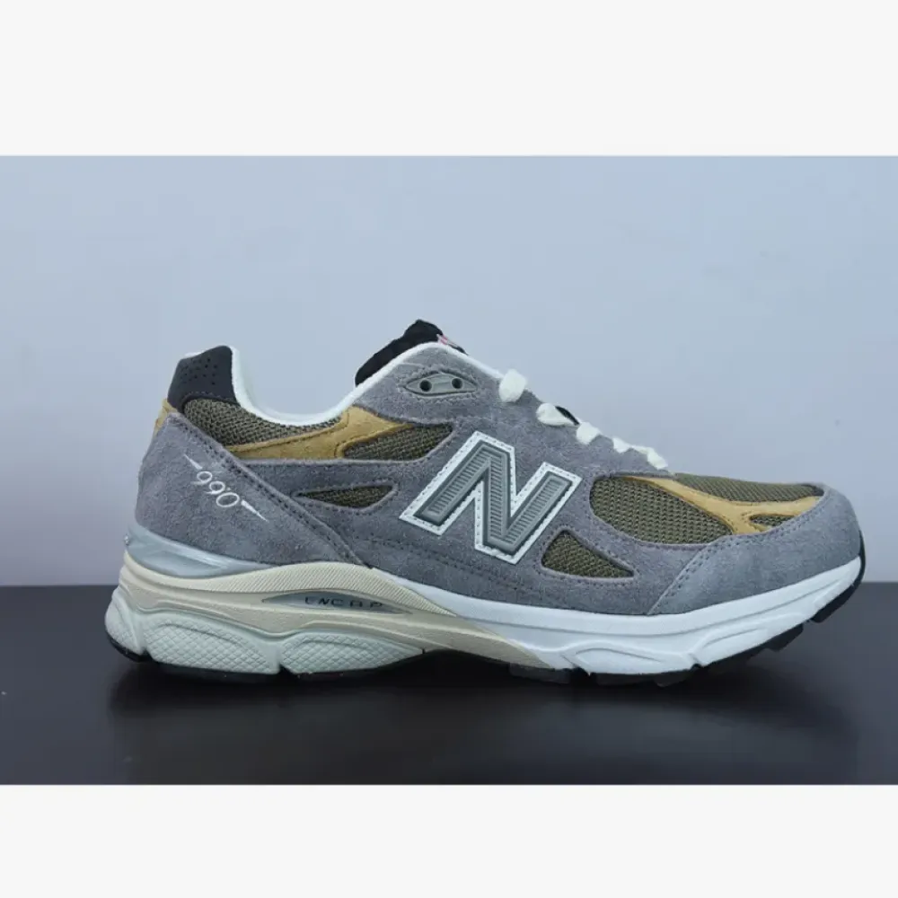 New Balance 990v3 Made In USA Marblehead with incense M990TG3