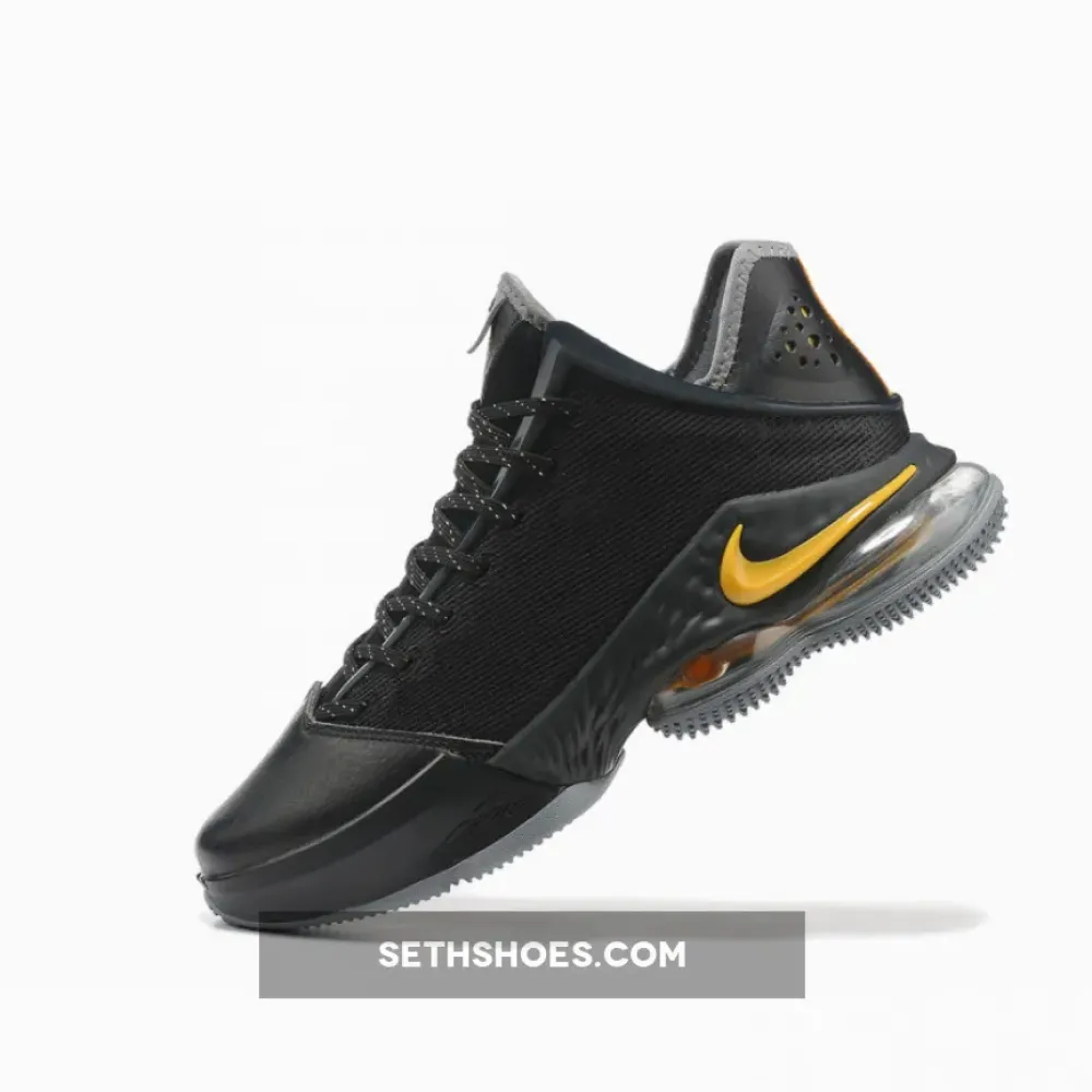 Nike LeBron 19 Low “Witness” Black Yellow