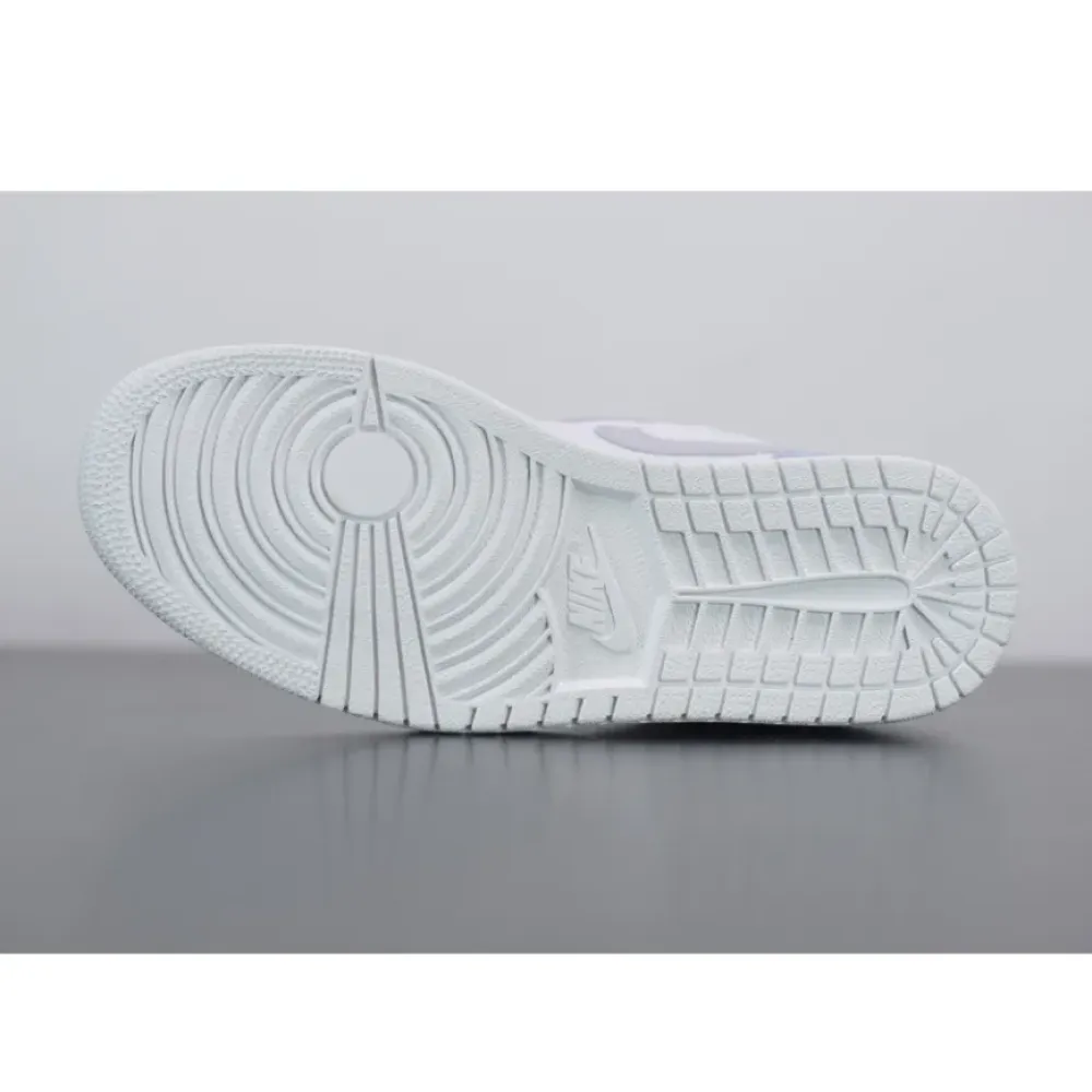 Air Jordan 1 Low “Paris” White/Sky Grey-Football Grey  CV3043-100