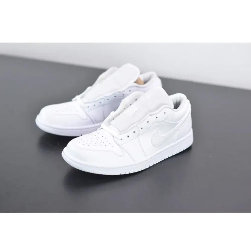 Air Jordan 1 Low ’Triple White’  553558-130