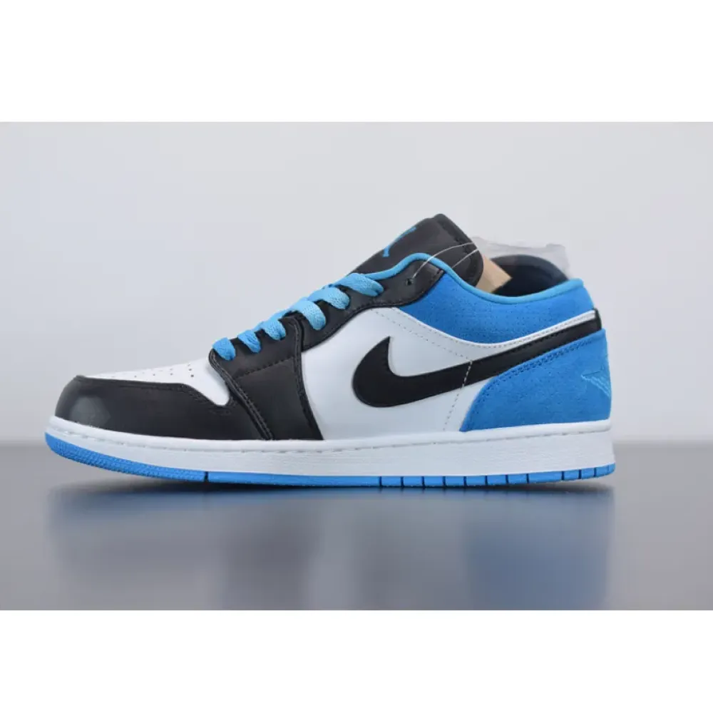 Air Jordan 1 Low SE Black/Laser Blue-White  CK3022-004