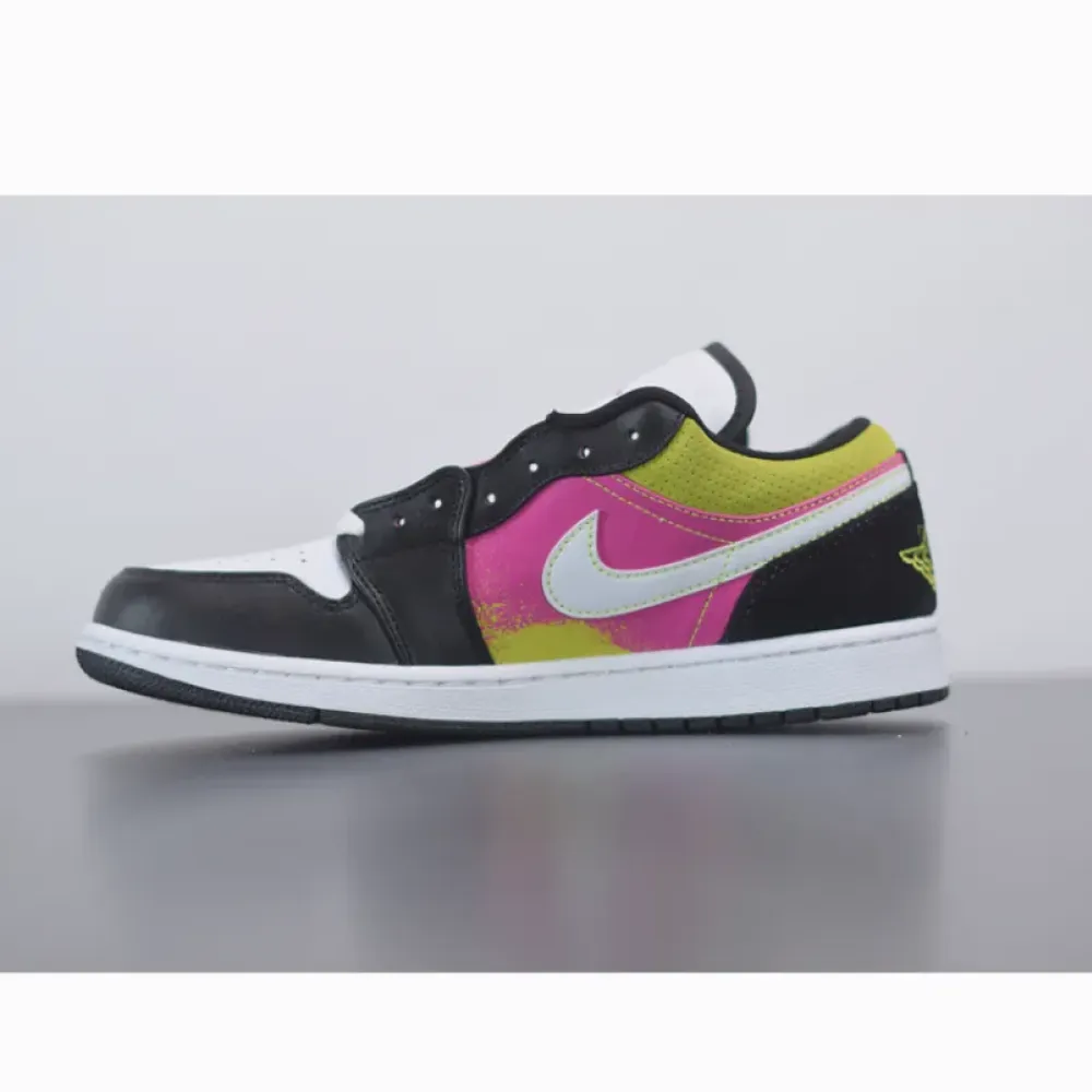Air Jordan 1 Low Spray Paint Splatter CW5564-001 cw5564-001