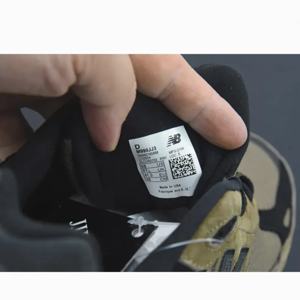 JJJJound X New Balance 990v3 Brown Black  M990JJ3