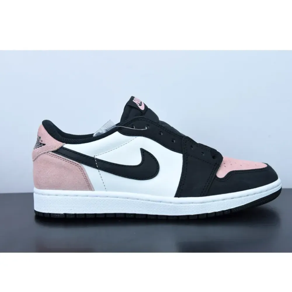 Air Jordan 1 Low OG Black/Bleached Coral-White-Grey Fog  CZ0790-061