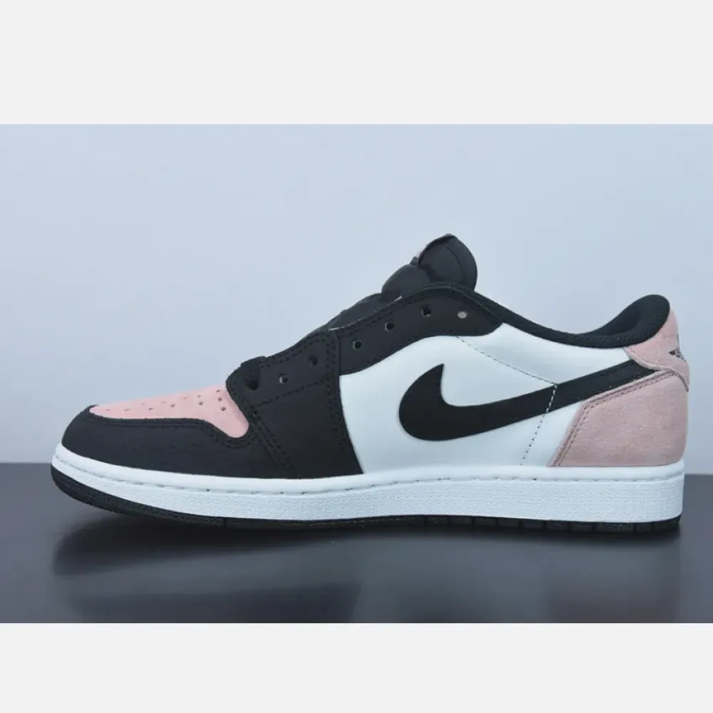 Air Jordan 1 Low OG Black/Bleached Coral-White-Grey Fog  CZ0790-061