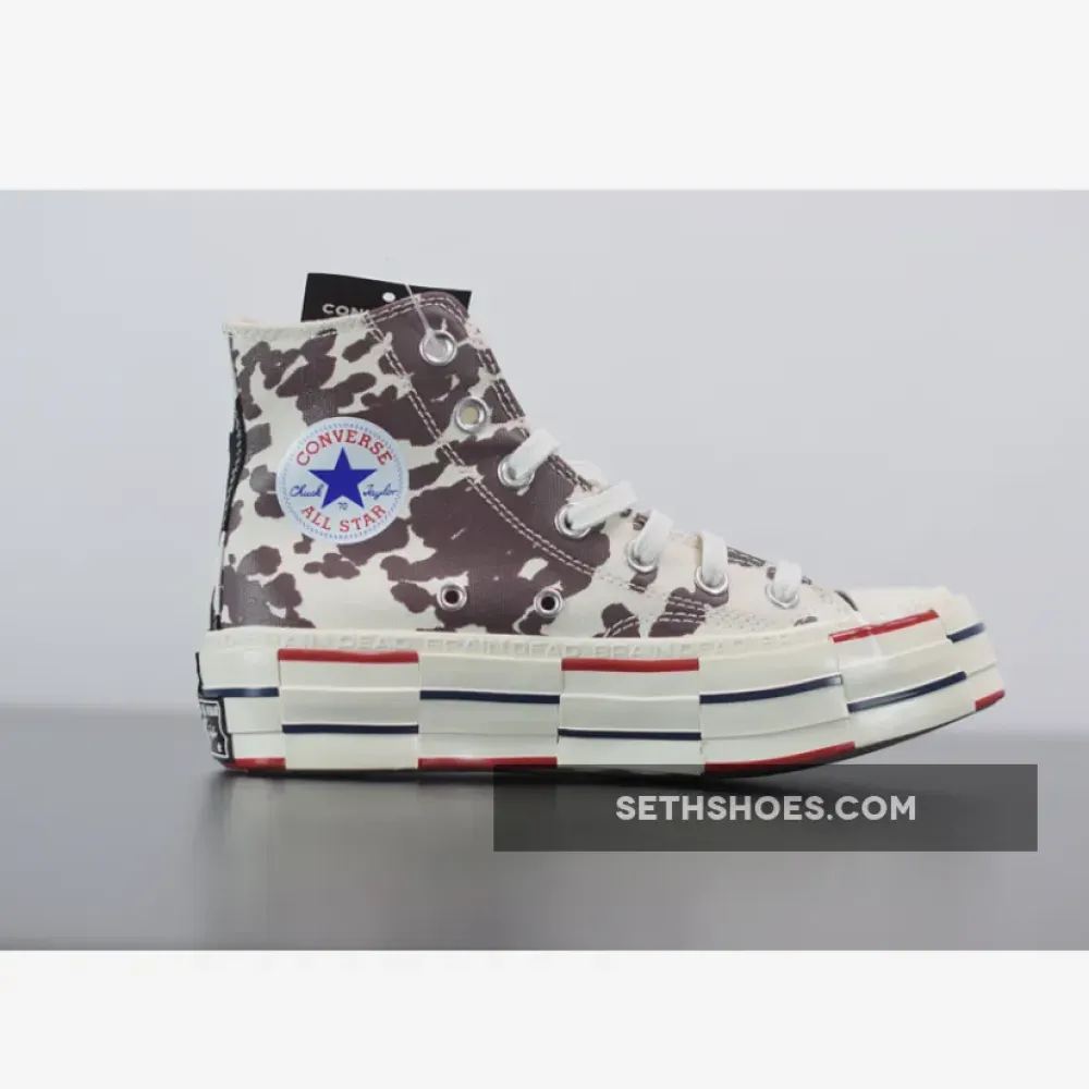 Brain Dead x Converse Chuck 70 High Top Egret/Black/French Roast 169946C