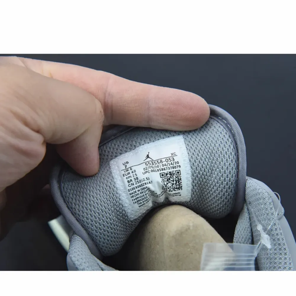 Air Jordan 1 Low “Vintage Grey”  553558-053