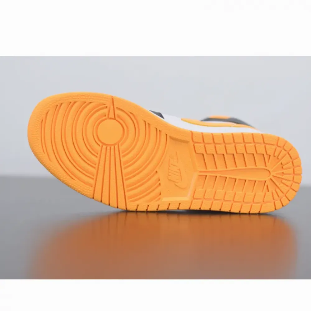 Air Jordan 1 Mid Black/Laser Orange  CV5276-107