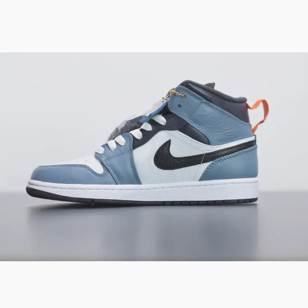 FACETASM x Air Jordan 1 “Fearless” Blue White  CU2802-100