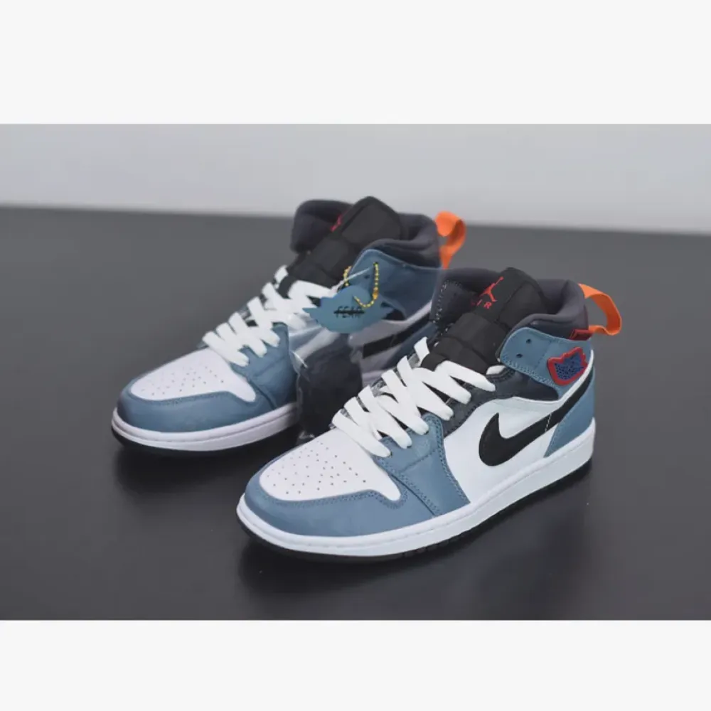 FACETASM x Air Jordan 1 “Fearless” Blue White  CU2802-100