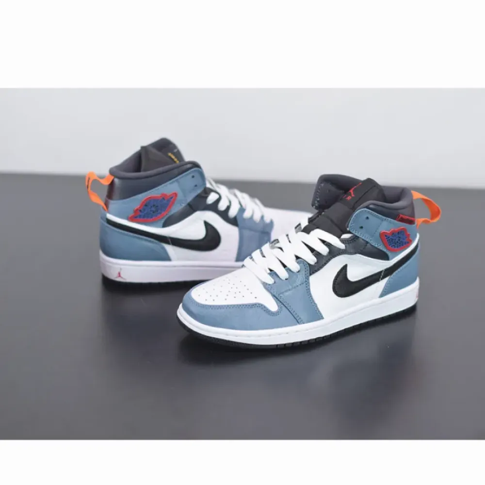 FACETASM x Air Jordan 1 “Fearless” Blue White  CU2802-100