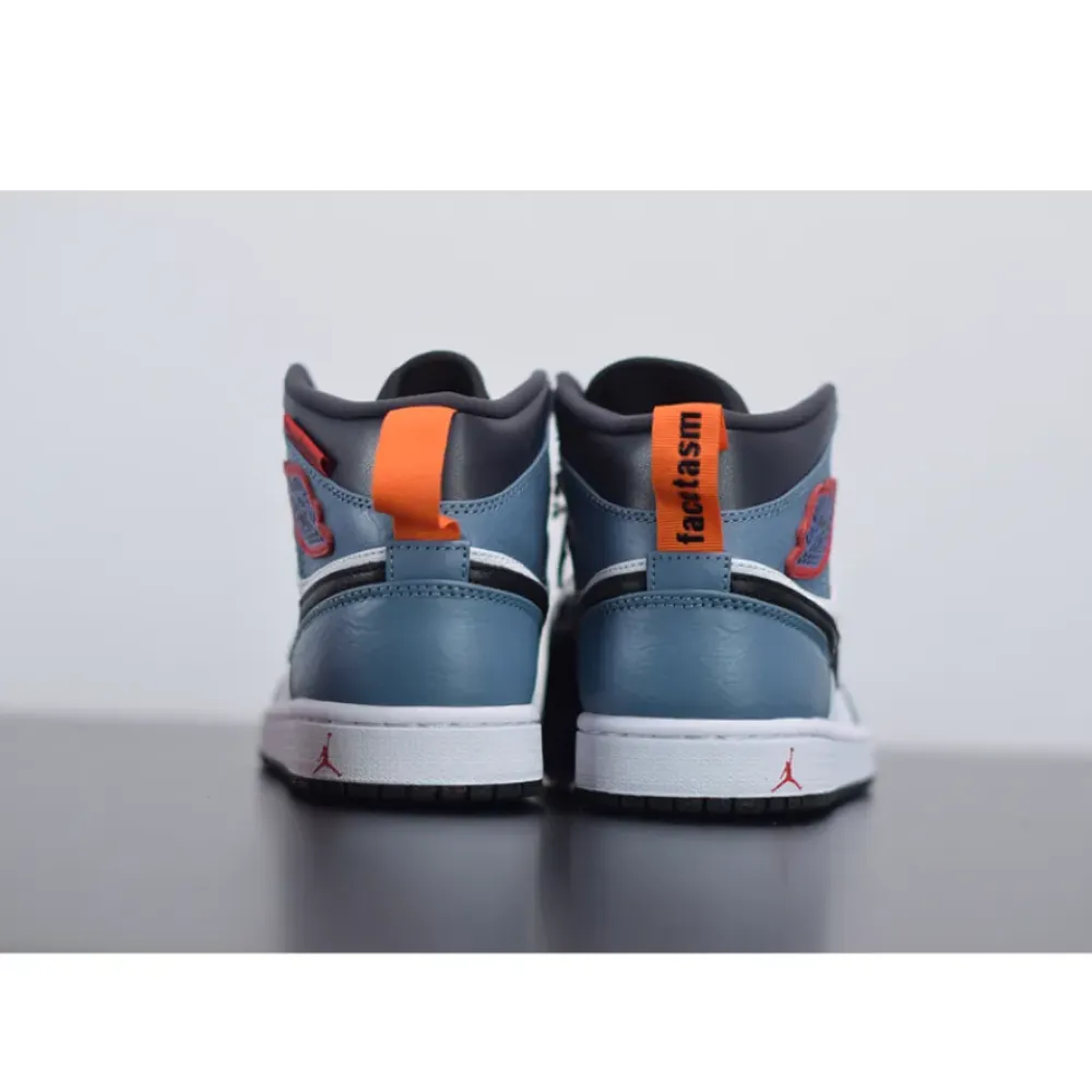 FACETASM x Air Jordan 1 “Fearless” Blue White  CU2802-100