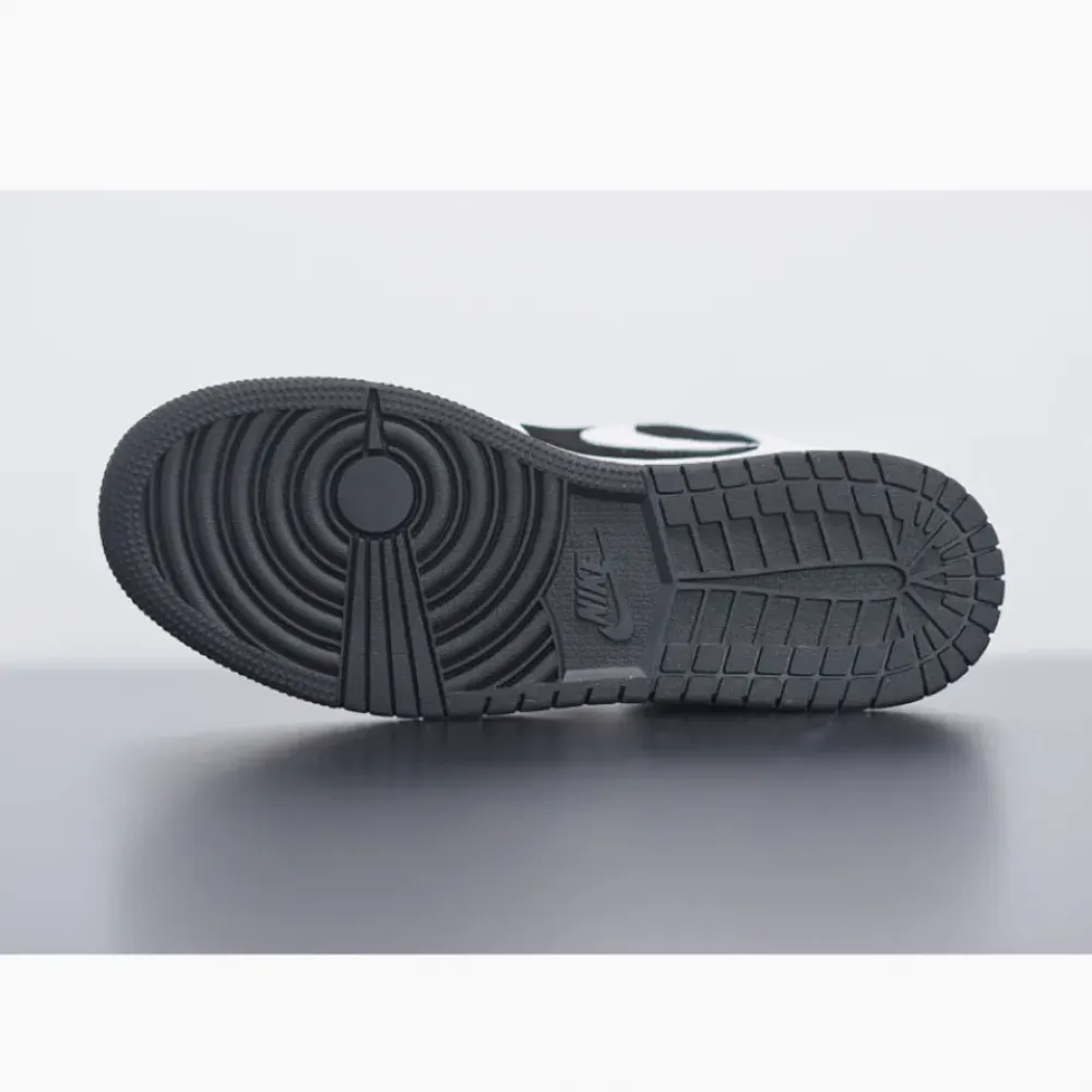 Air Jordan 1 Mid White Black  554725-113