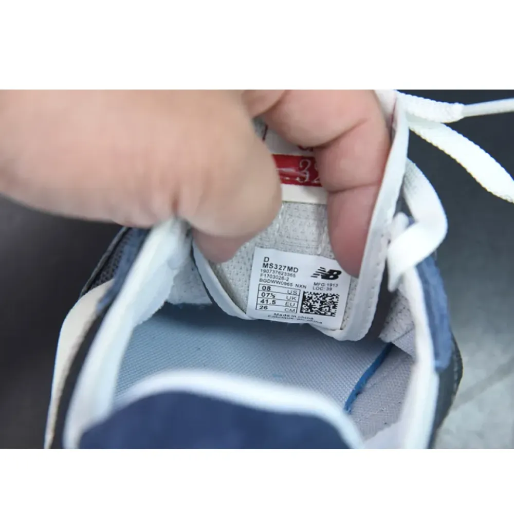 New Balance 327 Castlerock Navy  MS327MD