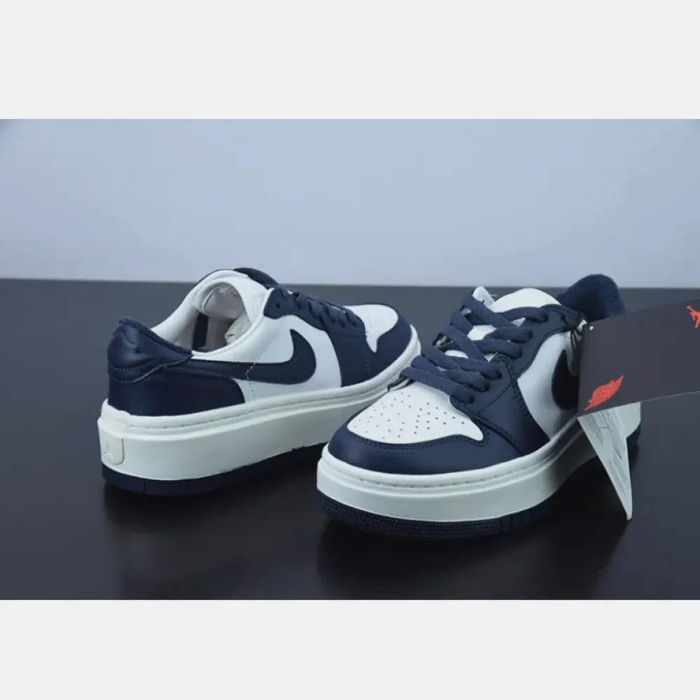 Air Jordan 1 Elevate Low White/Midnight Navy-Sail  DH7004-141