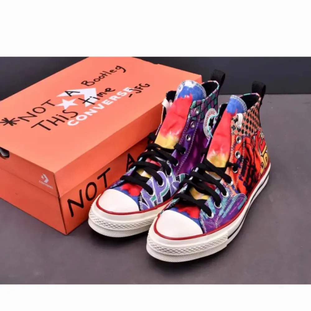 Joe Freshgoods x Converse Chuck 70 Hi Black Multi  170646C