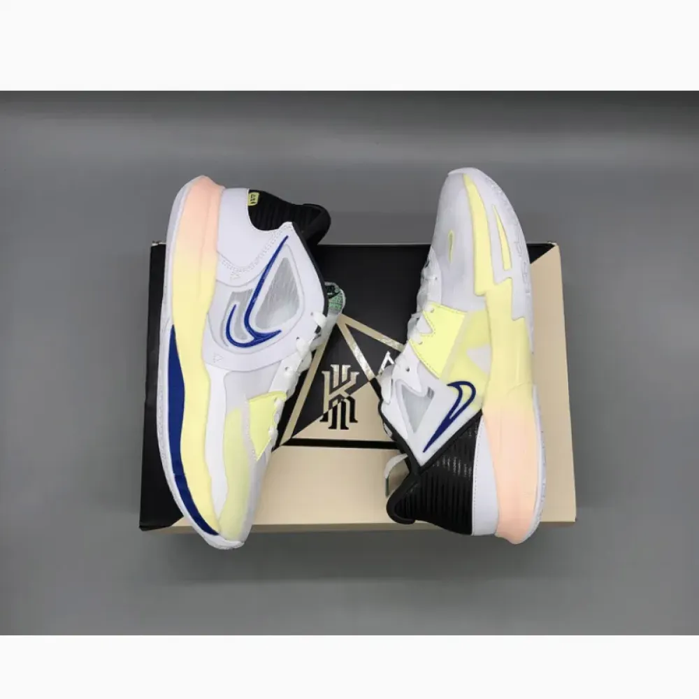 Nike Kyrie Low 5 White/Game Royal-Medium Ash-Citron Tint DJ6012-100