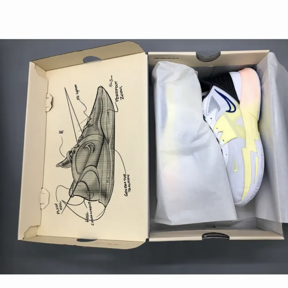 Nike Kyrie Low 5 White/Game Royal-Medium Ash-Citron Tint DJ6012-100